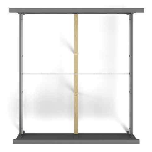 Paris Super King Bed (180 x 200) in Matt Grey